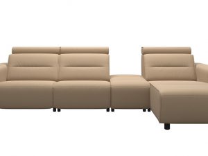 Emily wide arm sofa set
