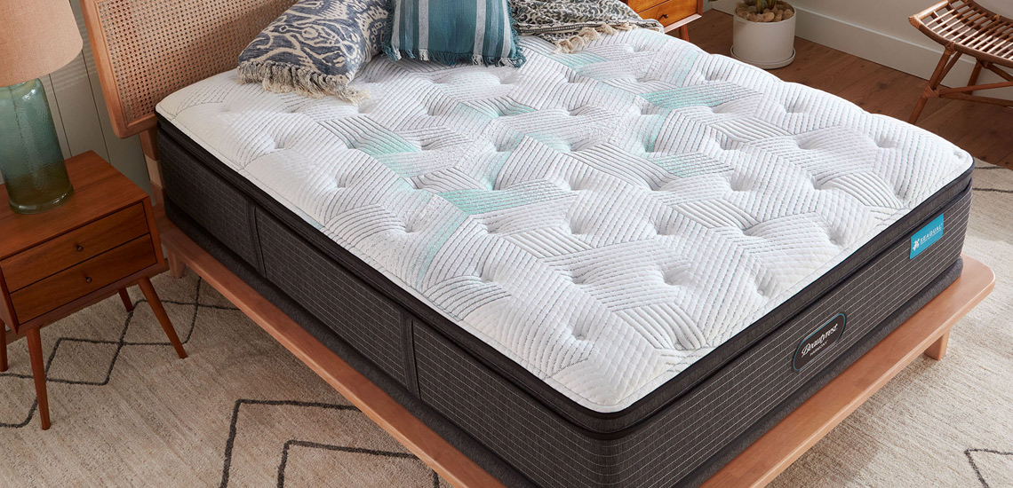 beautyrest harmony cayman series medium pillow top mattress